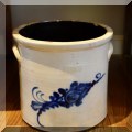 P20. Stoneware crock. 